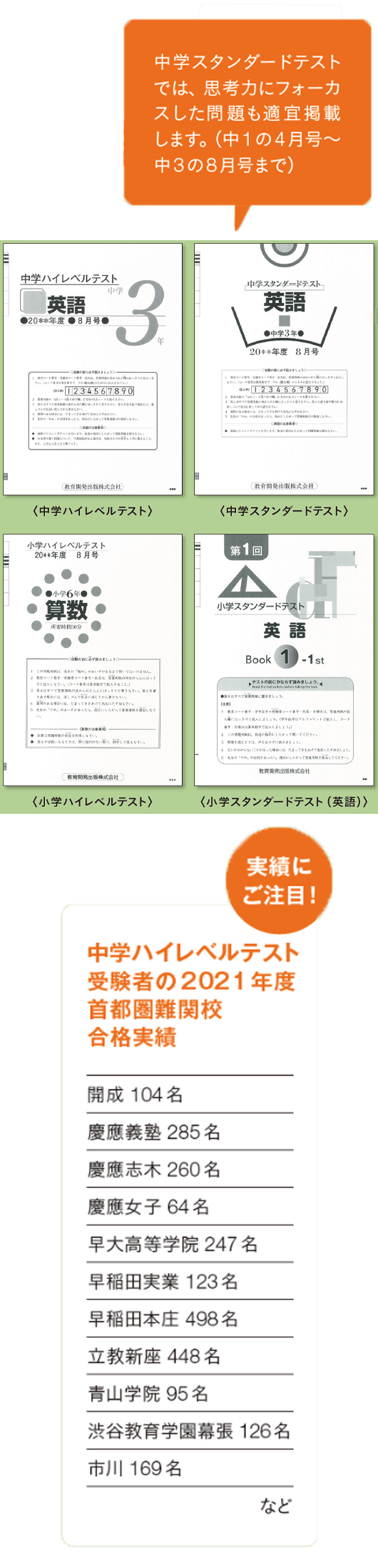 Computer Test 特集 教育開発出版株式会社